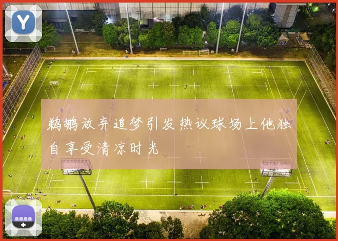 鹈鹕放弃追梦引发热议球场上他独自享受清凉时光